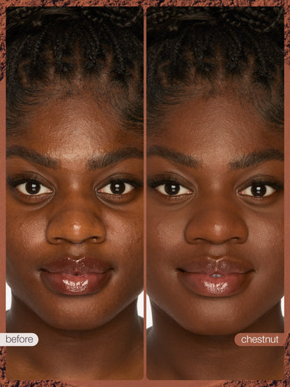 creaseless setting & brightening powder